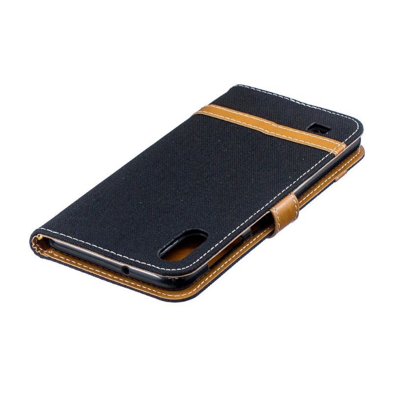 Etui Folio do Samsung Galaxy A10 Cloth Coating Card Holder