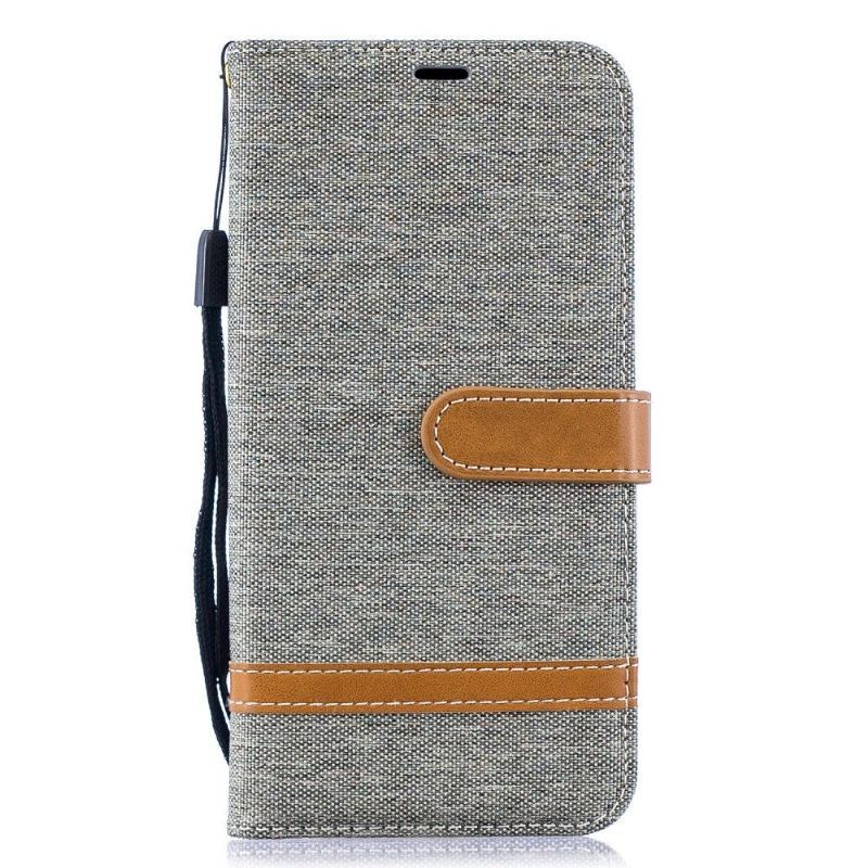 Etui Folio do Samsung Galaxy A10 Cloth Coating Card Holder