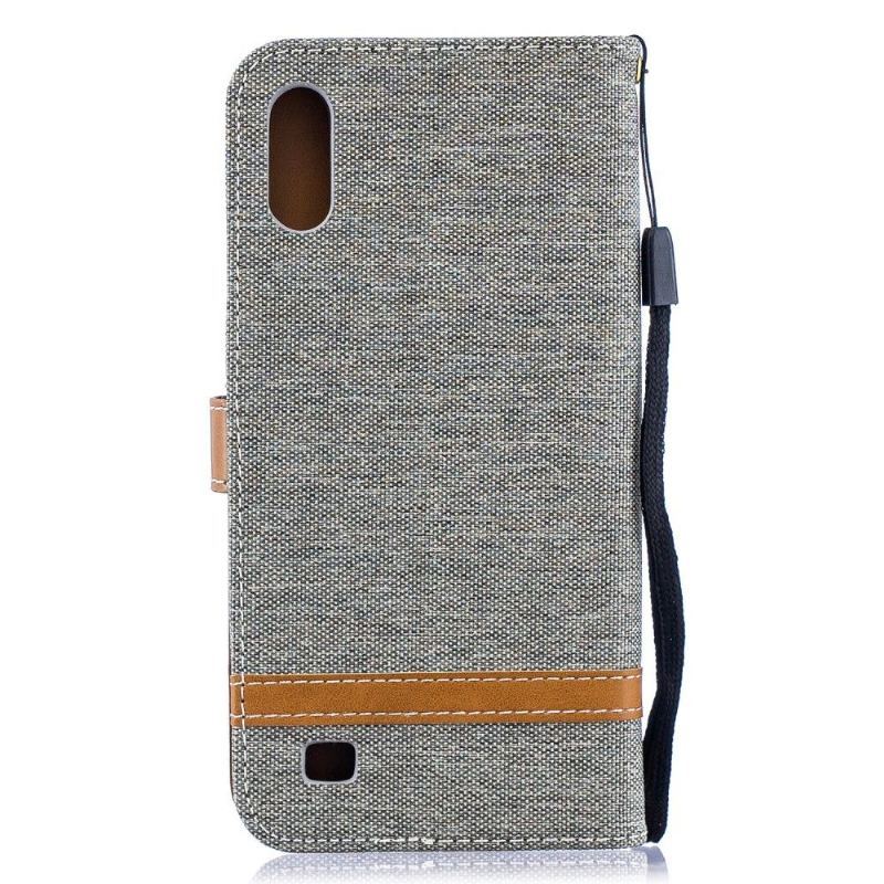 Etui Folio do Samsung Galaxy A10 Cloth Coating Card Holder