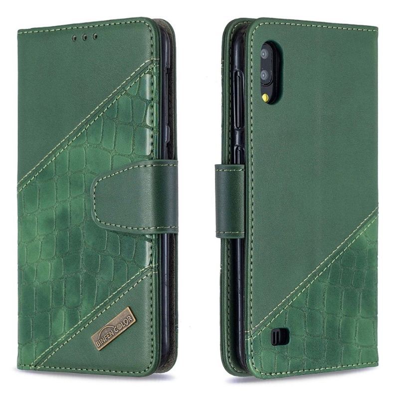 Etui Folio do Samsung Galaxy A10 Croc Aspect Efekt Skóry