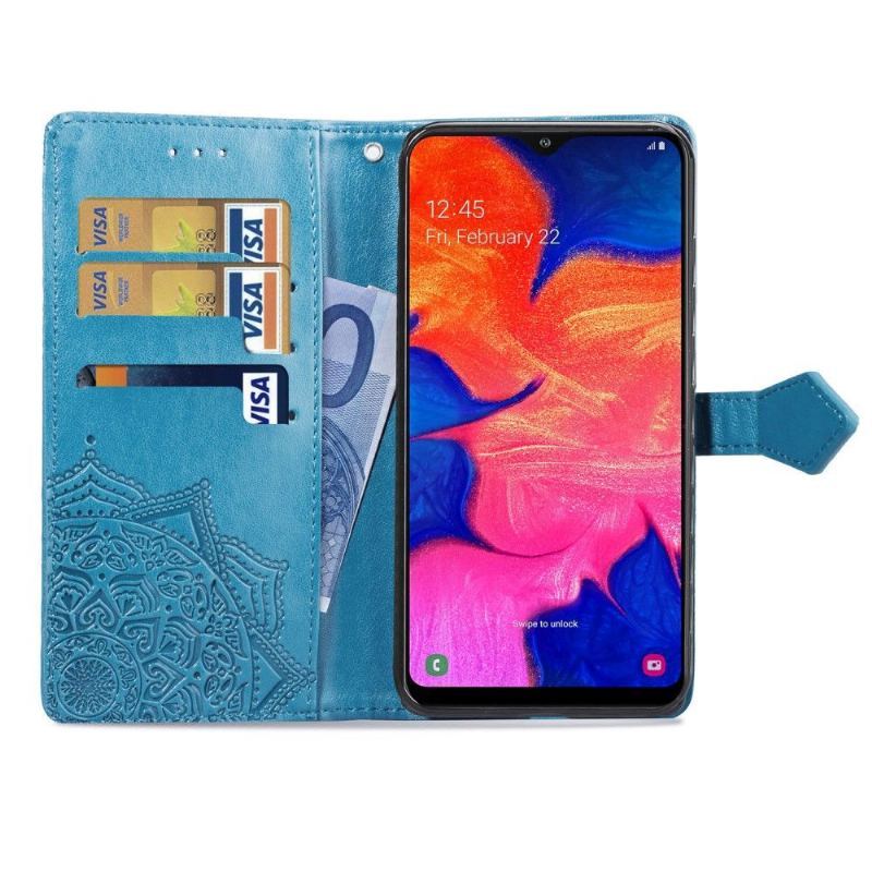 Obudowa Etui Na Telefon do Samsung Galaxy A10 Mandala Kwiat Relief