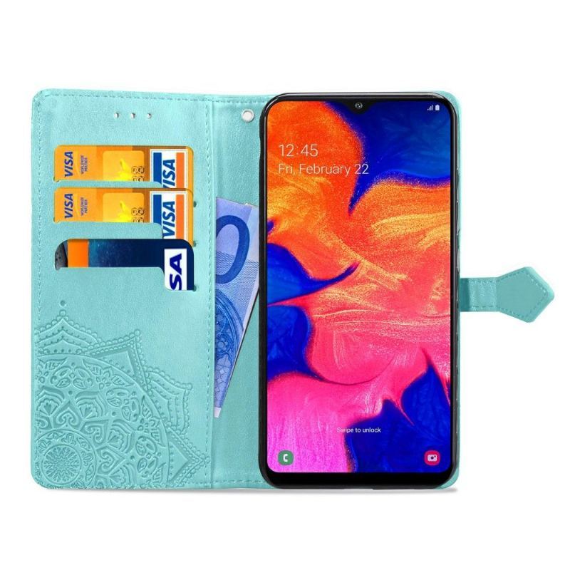 Obudowa Etui Na Telefon do Samsung Galaxy A10 Mandala Kwiat Relief