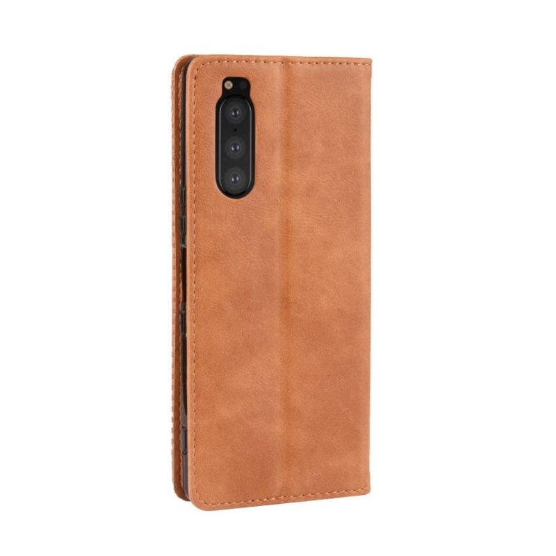 Etui Folio do Sony Xperia 5 Cirénius Style Skóra