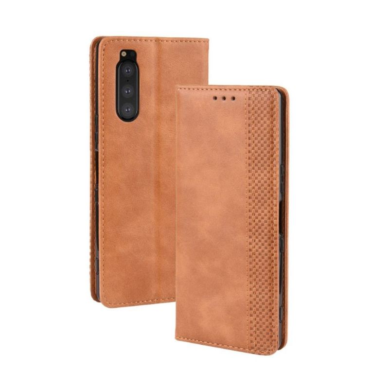 Etui Folio do Sony Xperia 5 Cirénius Style Skóra