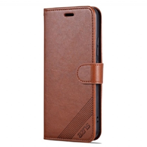 Etui Folio Do Xiaomi 14 Skórzany Styl Azns