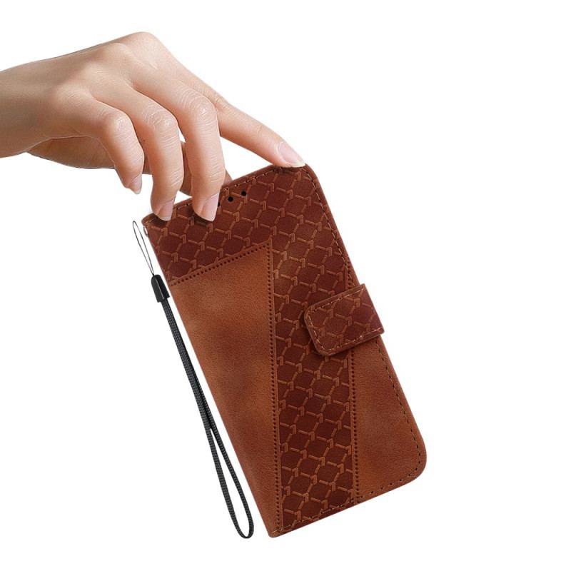 Etui Folio Xiaomi 14 Wzór 7 Z Paskiem