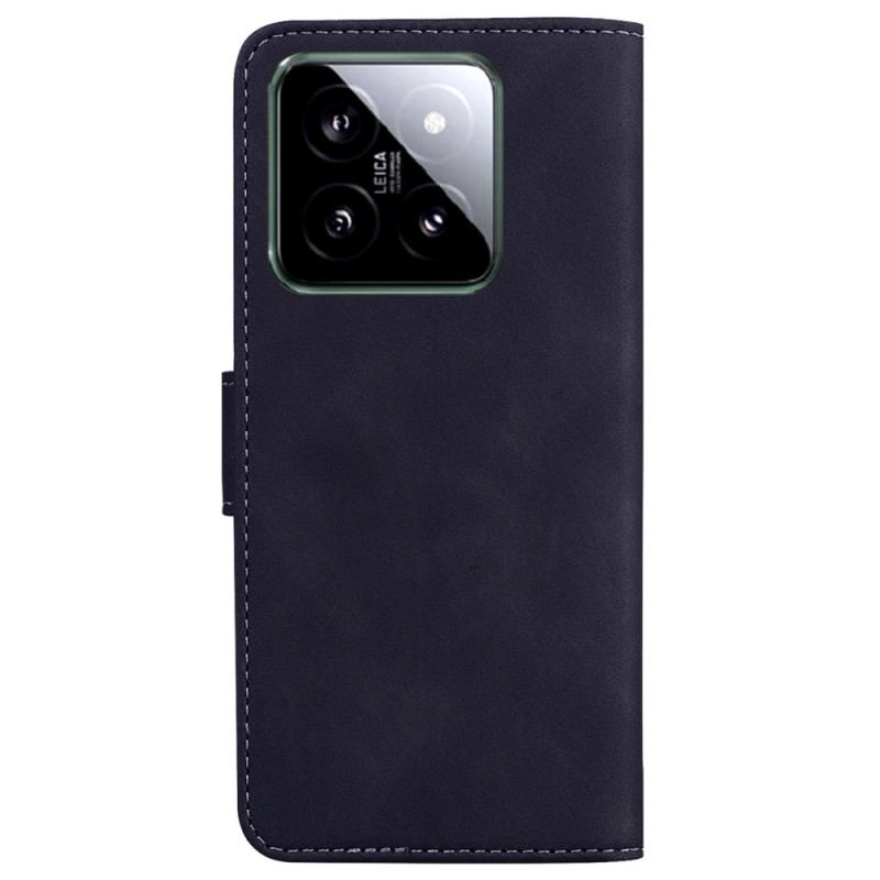 Etui Folio Xiaomi 14 Wzór Motyla