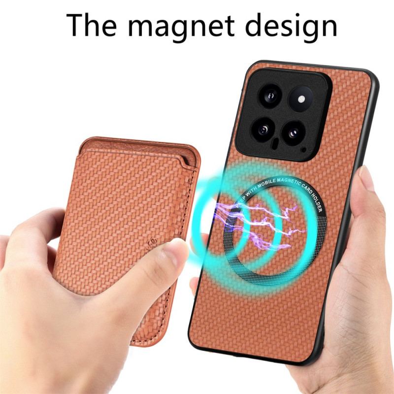 Etui Xiaomi 14 Odłączany Magnetyczny Uchwyt Na Karty