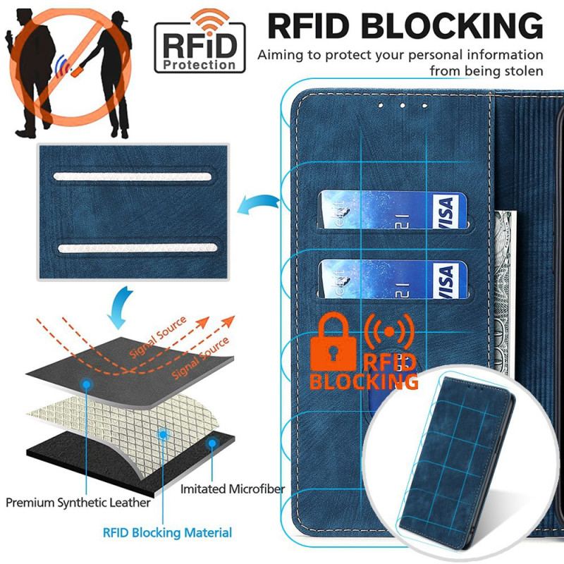 Flip Kotelot Xiaomi 14 Portfel Blokujący Rfid