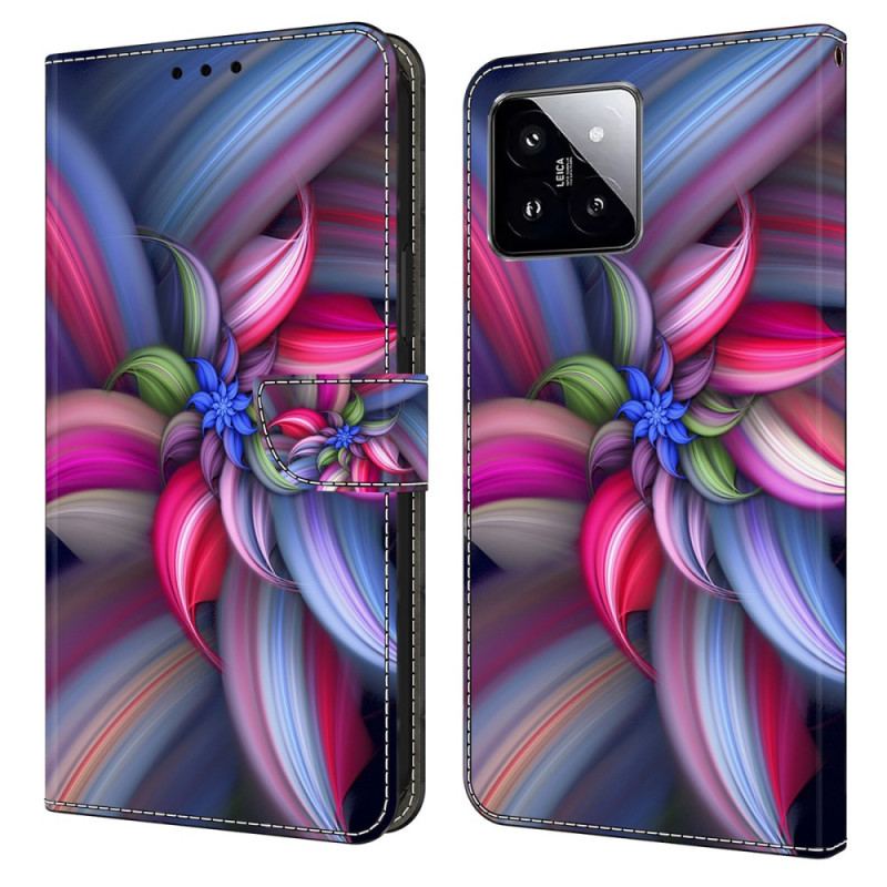 Obudowa Xiaomi 14 Etui Na Telefon Kolorowe Kwiaty