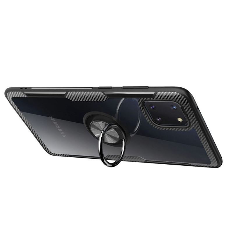 Etui do Samsung Galaxy Note 10 Lite Biznes Przezroczysty Palec