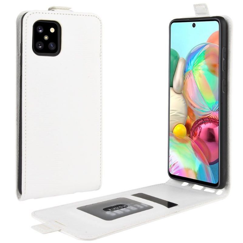 Etui Na Telefon Pokrowce do Samsung Galaxy Note 10 Lite Biznes Etui Folio Ze Sztucznej Skóry W Pionie