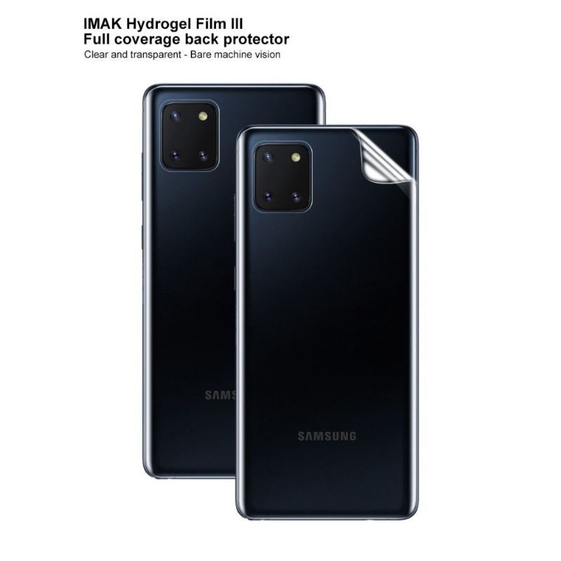 Samsung Galaxy Note 10 Lite - 2 Hydrożelowe Folie Ochronne Na Plecy