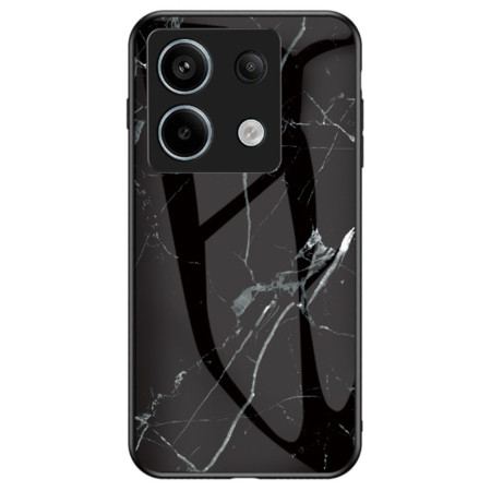 Etui Do Xiaomi Redmi Note 13 Pro 5g Szkło Hartowane Z CZarnego Marmuru