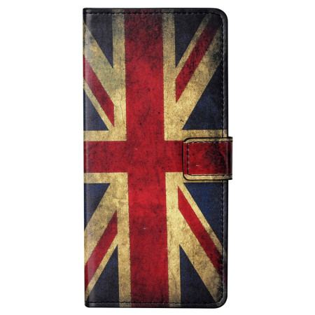 Etui Folio Do Xiaomi Redmi Note 13 Pro 5g Stara Angielska Flaga