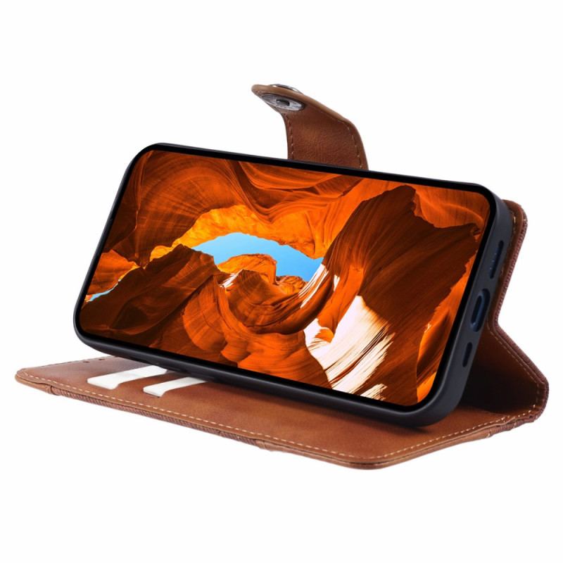 Etui Folio Xiaomi Redmi Note 13 Pro 5g Bi-tekstura Etui Ochronne