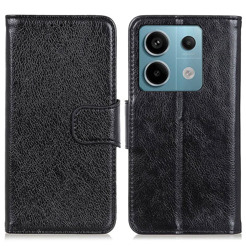 Etui Folio Xiaomi Redmi Note 13 Pro 5g Dwoina Nappa Etui Ochronne