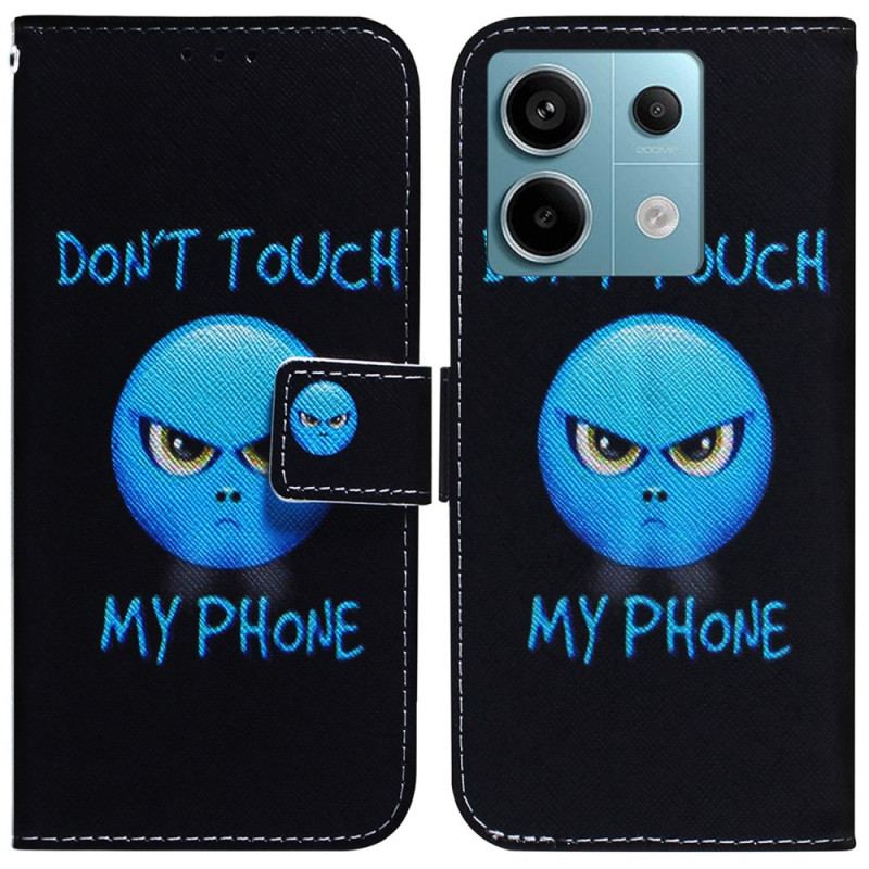 Etui Folio Xiaomi Redmi Note 13 Pro 5g Emoji Telefonu Etui Ochronne