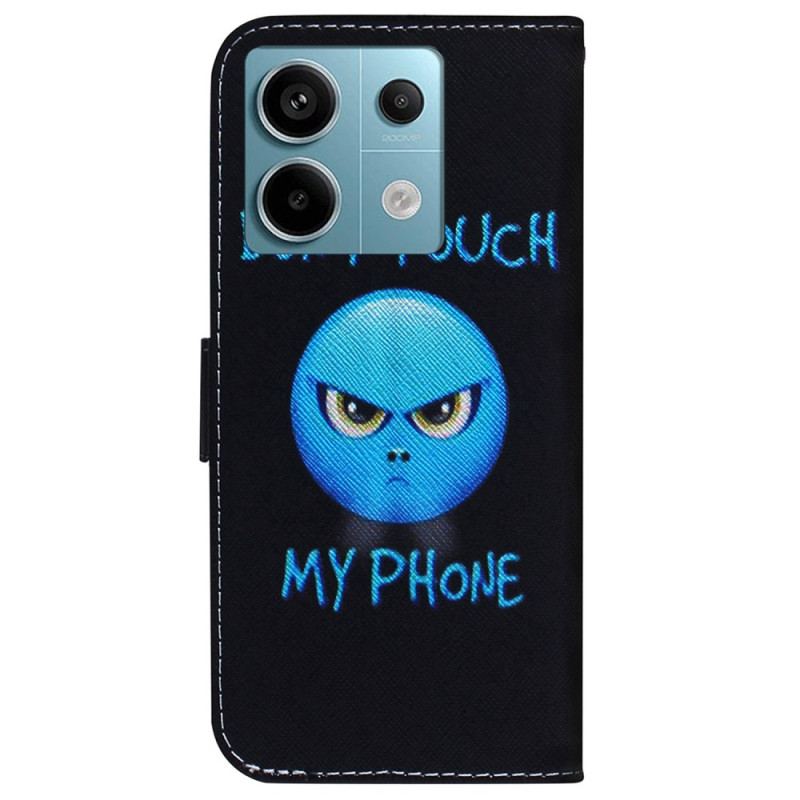 Etui Folio Xiaomi Redmi Note 13 Pro 5g Emoji Telefonu Etui Ochronne