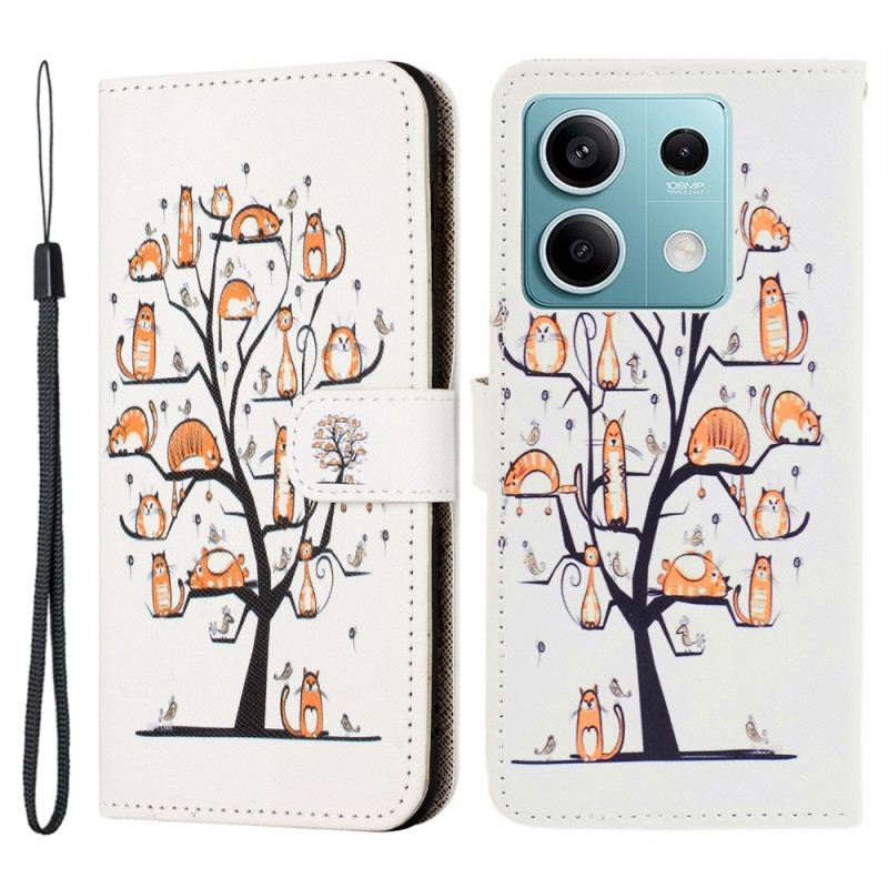 Etui Folio Xiaomi Redmi Note 13 Pro 5g Koty Na Drzewie