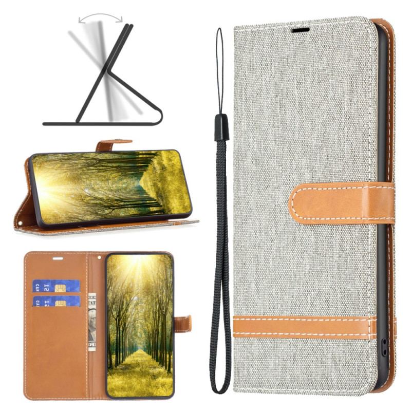 Etui Folio Xiaomi Redmi Note 13 Pro 5g Materiał Paska