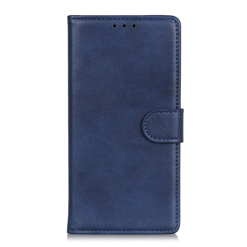 Etui Folio Xiaomi Redmi Note 13 Pro 5g Matowa Sztuczna Skóra Etui Ochronne