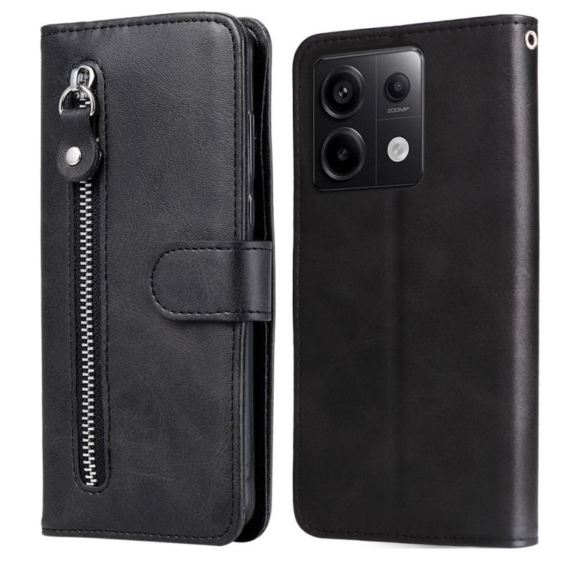 Etui Folio Xiaomi Redmi Note 13 Pro 5g Przednia Portmonetka Etui Ochronne