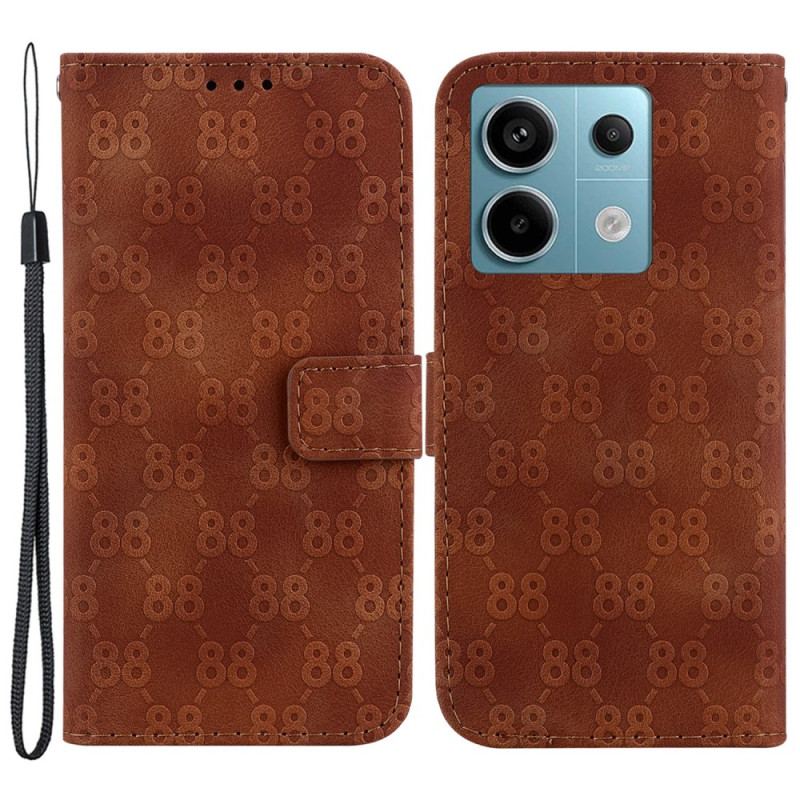 Etui Folio Xiaomi Redmi Note 13 Pro 5g Wzór 88 Etui Ochronne