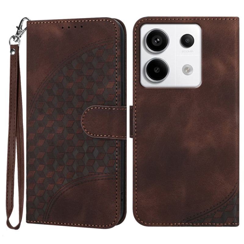 Etui Folio Xiaomi Redmi Note 13 Pro 5g Wzór Głowy Słonia Etui Ochronne