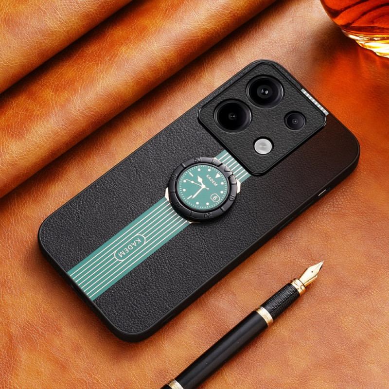 Etui Xiaomi Redmi Note 13 Pro 5g Designerski Zegarek Z Pierścieniem Kadem