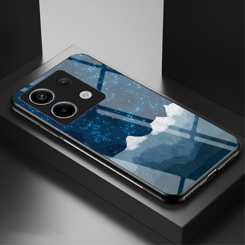 Etui Xiaomi Redmi Note 13 Pro 5g Góry Ze Szkła Hartowanego Pod Rozgwieżdżonym Niebem Etui Ochronne