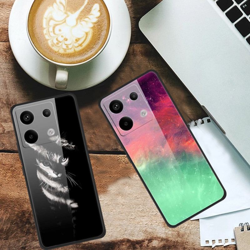 Etui Xiaomi Redmi Note 13 Pro 5g Szkło Hartowane Shadow Cat Etui Ochronne