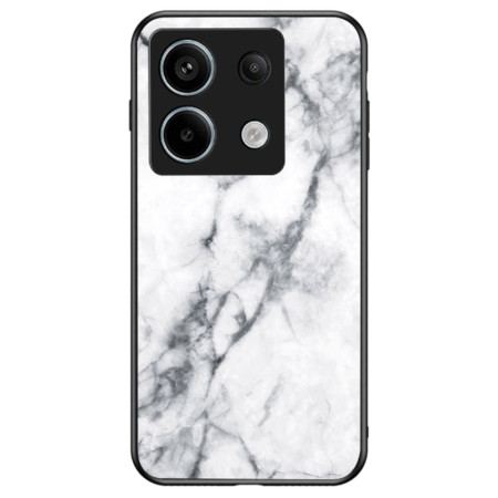 Etui Xiaomi Redmi Note 13 Pro 5g Szkło Hartowane Z Białym Wzorem Marmuru