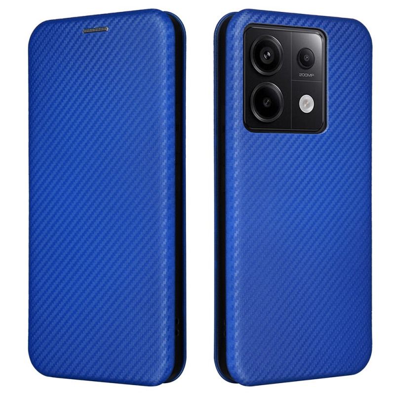 Flip Kotelot Do Xiaomi Redmi Note 13 Pro 5g Włókno Węglowe