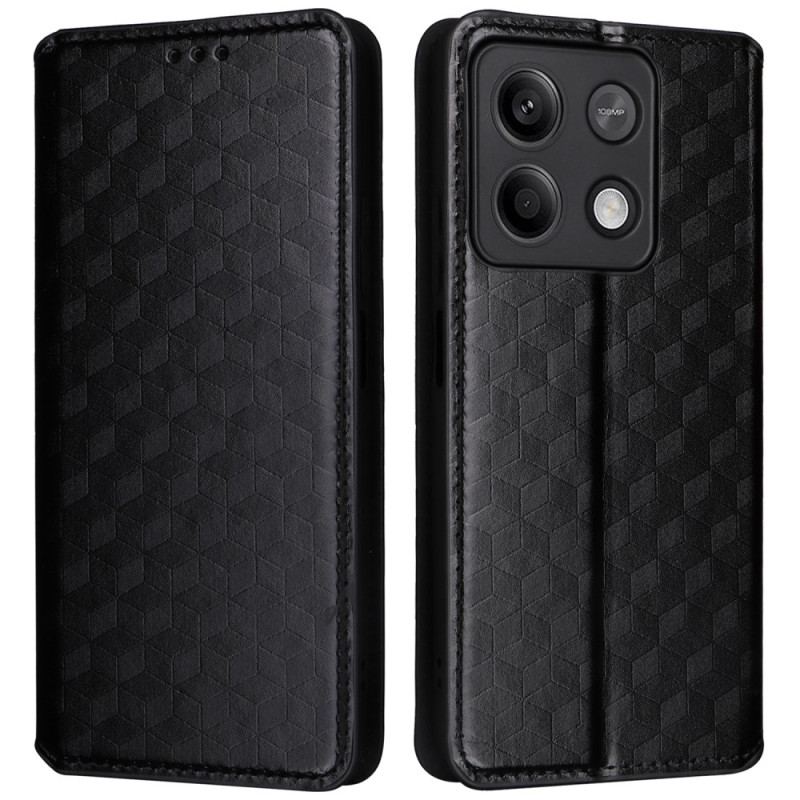 Flip Kotelot Xiaomi Redmi Note 13 Pro 5g Kostki 3d Etui Ochronne