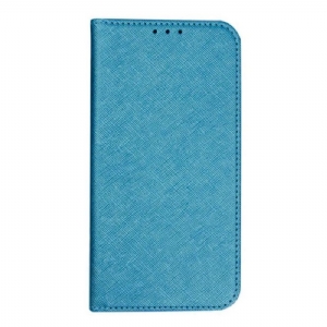 Flip Kotelot Xiaomi Redmi Note 13 Pro 5g Tekstura Krzyżowa Etui Ochronne