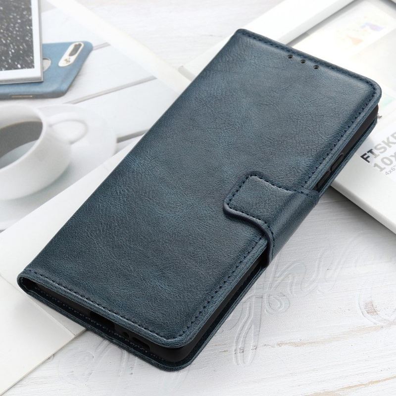 Etui Folio do Realme C35 Skórzany Futerał Faux Leather Folio Stand Funkcja