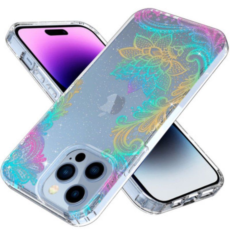 Etui do iPhone 14 Pro Bezszwowi Kwiaty