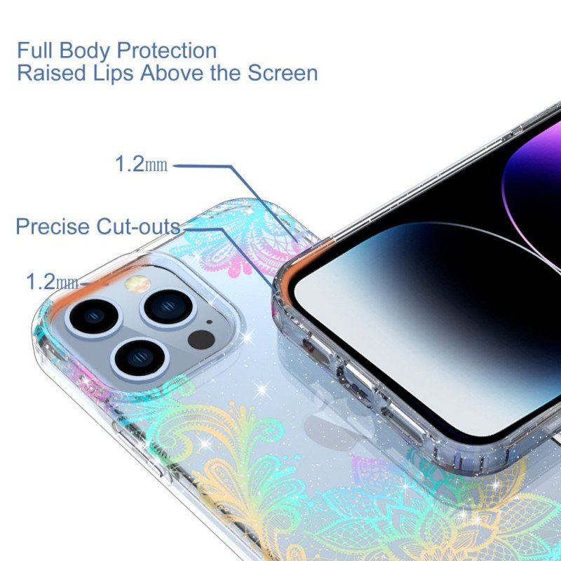 Etui do iPhone 14 Pro Bezszwowi Kwiaty