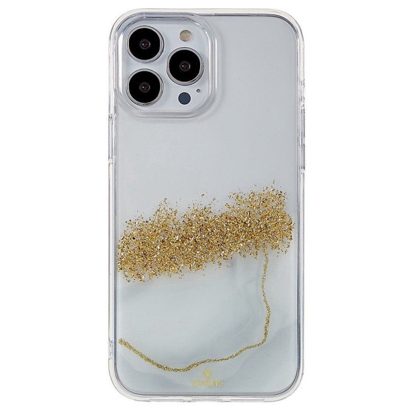 Etui do iPhone 14 Pro Brokatowa Sztuka