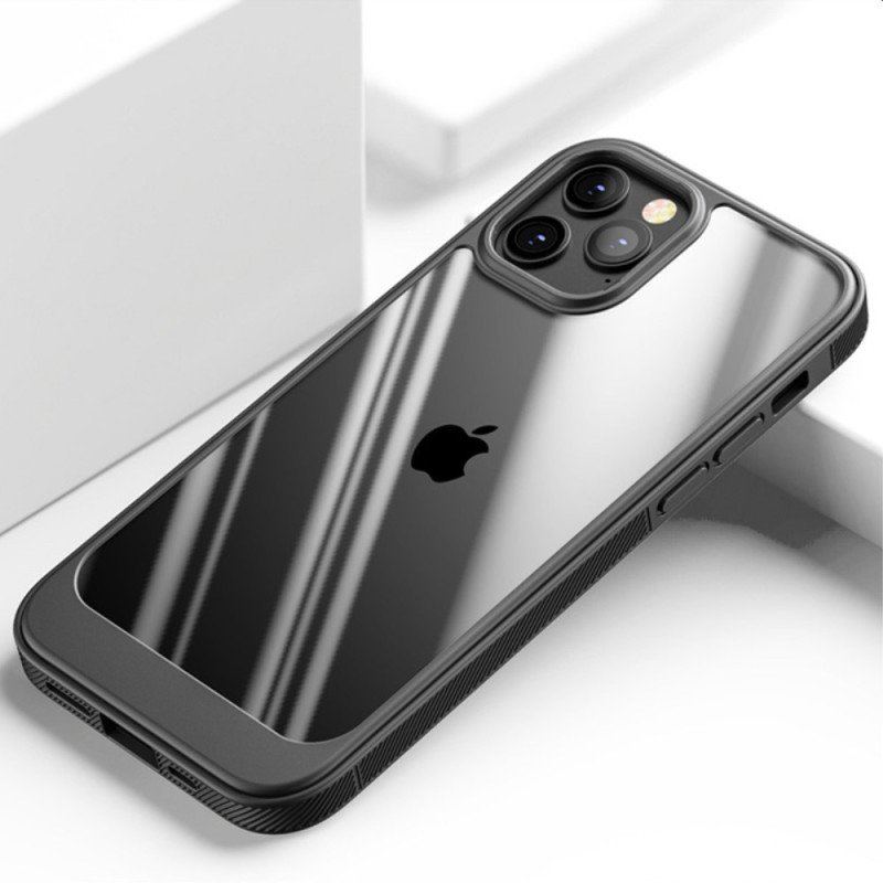 Etui do iPhone 14 Pro Hybrydowe Antypoślizgowe Krawędzie