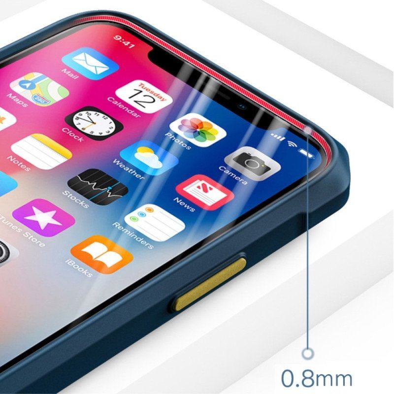 Etui do iPhone 14 Pro Hybrydowe Kolorowe Guziki