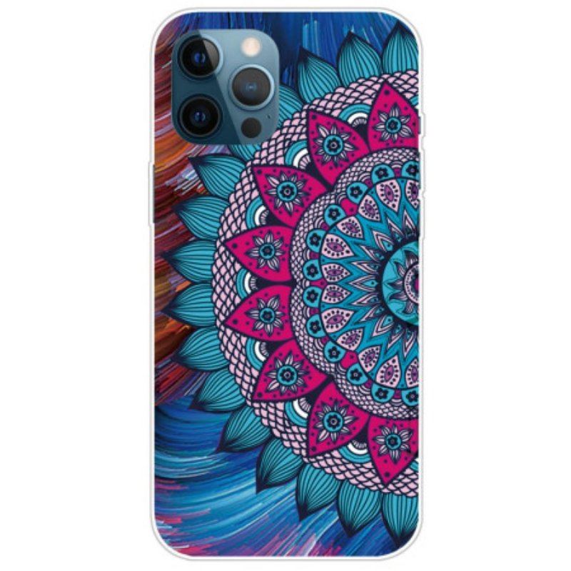 Etui do iPhone 14 Pro Kolorowa Mandala