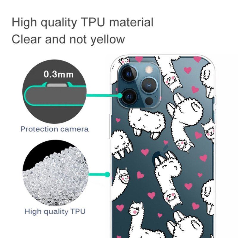 Etui do iPhone 14 Pro Przezroczyste Lamy