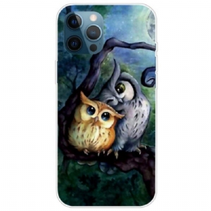 Etui do iPhone 14 Pro Sowy