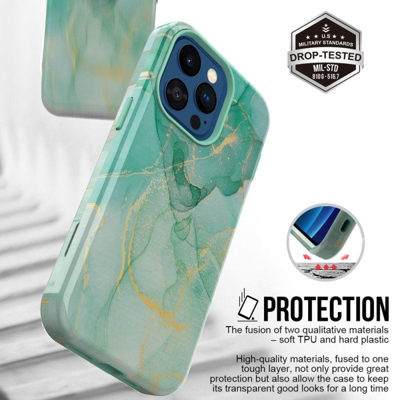 Etui do iPhone 14 Pro Wspaniały Marmur