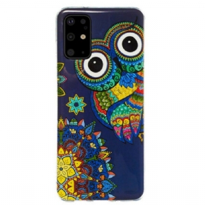 Etui do Samsung Galaxy S20 Plus / S20 Plus 5G Fluorescencyjna Mandala Sowa