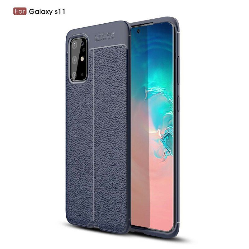 Etui do Samsung Galaxy S20 Plus / S20 Plus 5G Podwójna Linia Liczi