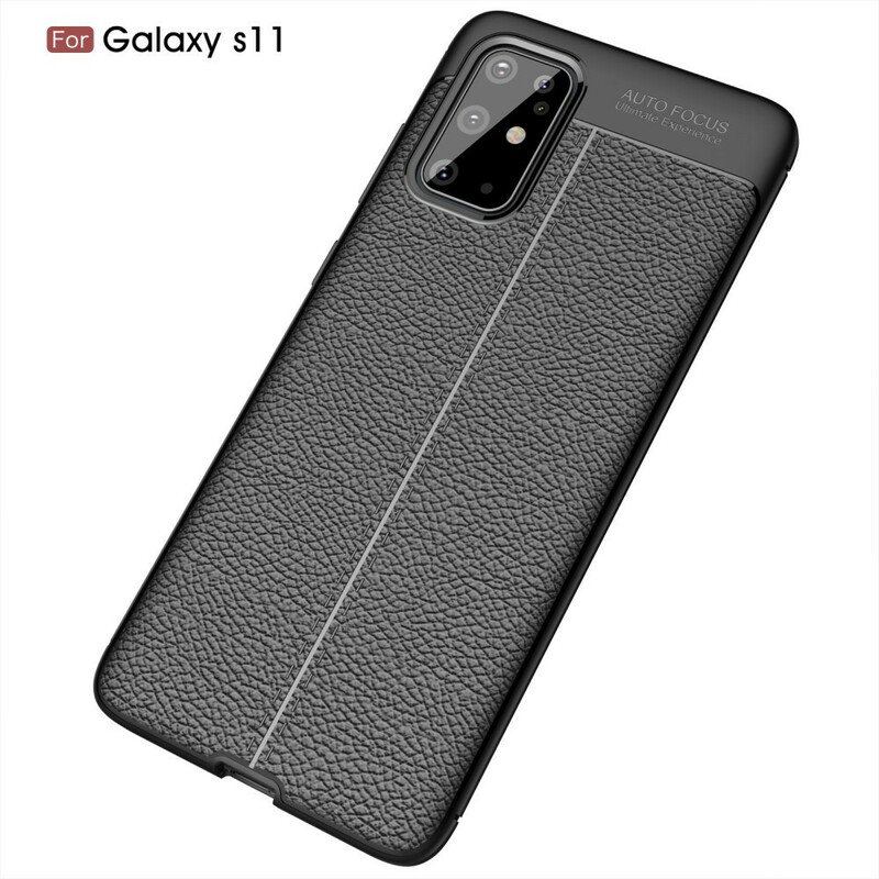 Etui do Samsung Galaxy S20 Plus / S20 Plus 5G Podwójna Linia Liczi