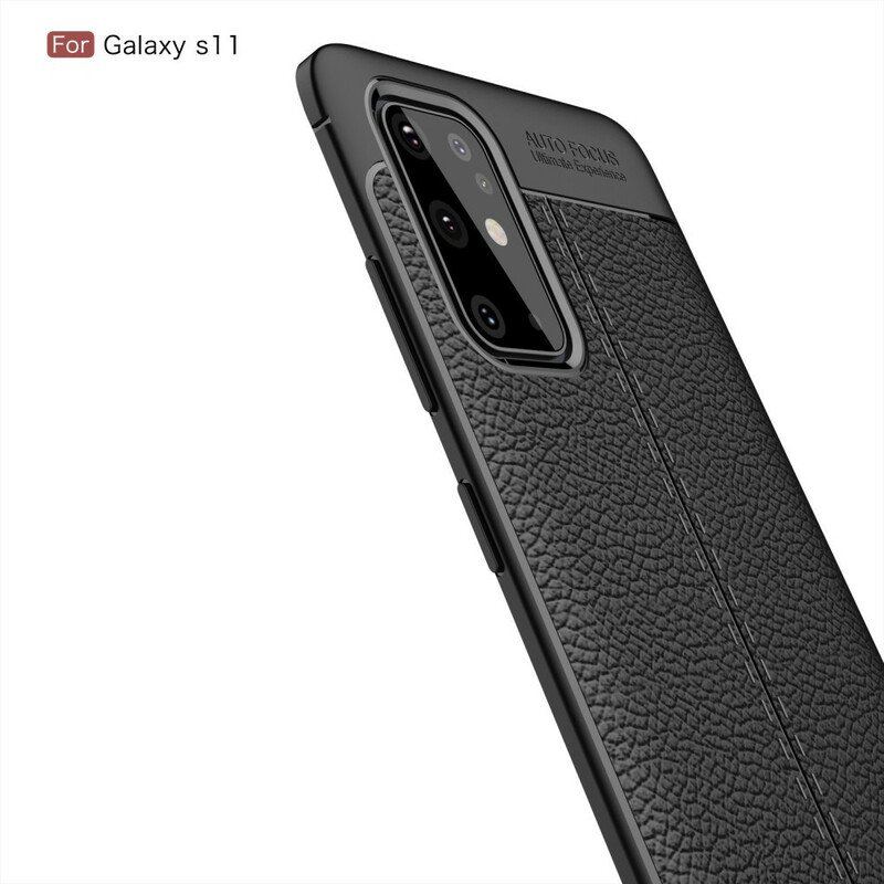 Etui do Samsung Galaxy S20 Plus / S20 Plus 5G Podwójna Linia Liczi